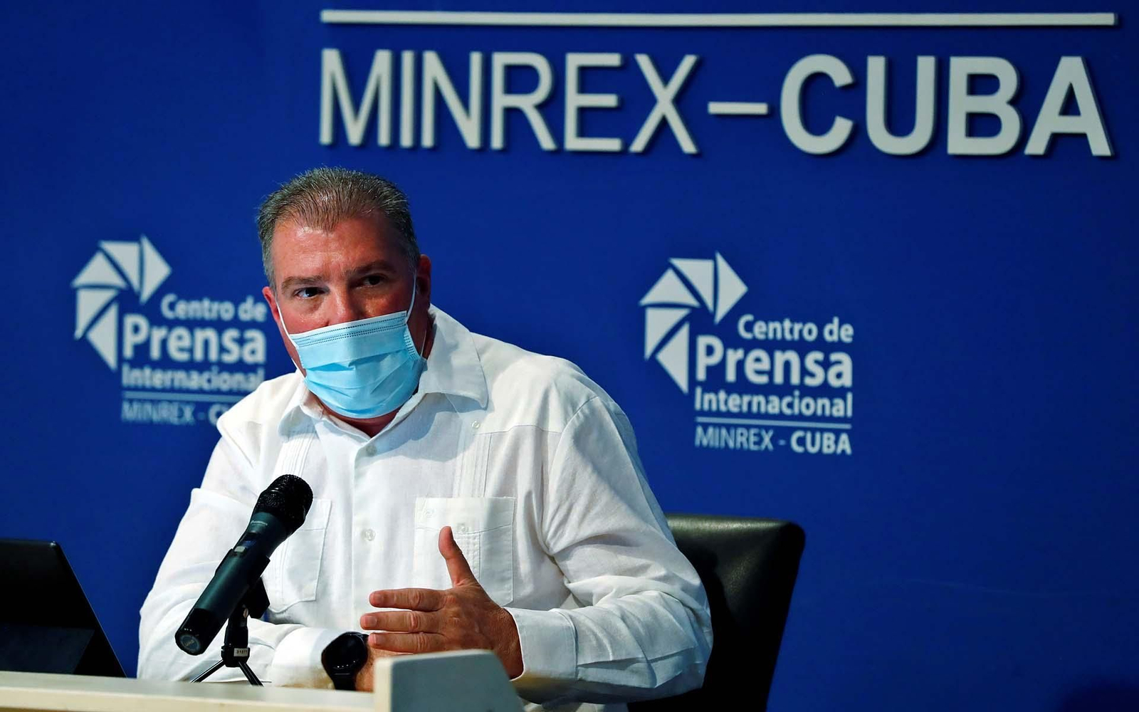 El ministro de Turismo de Cuba, Juan Carlos García. EFE/ Ernesto Mastrascusa