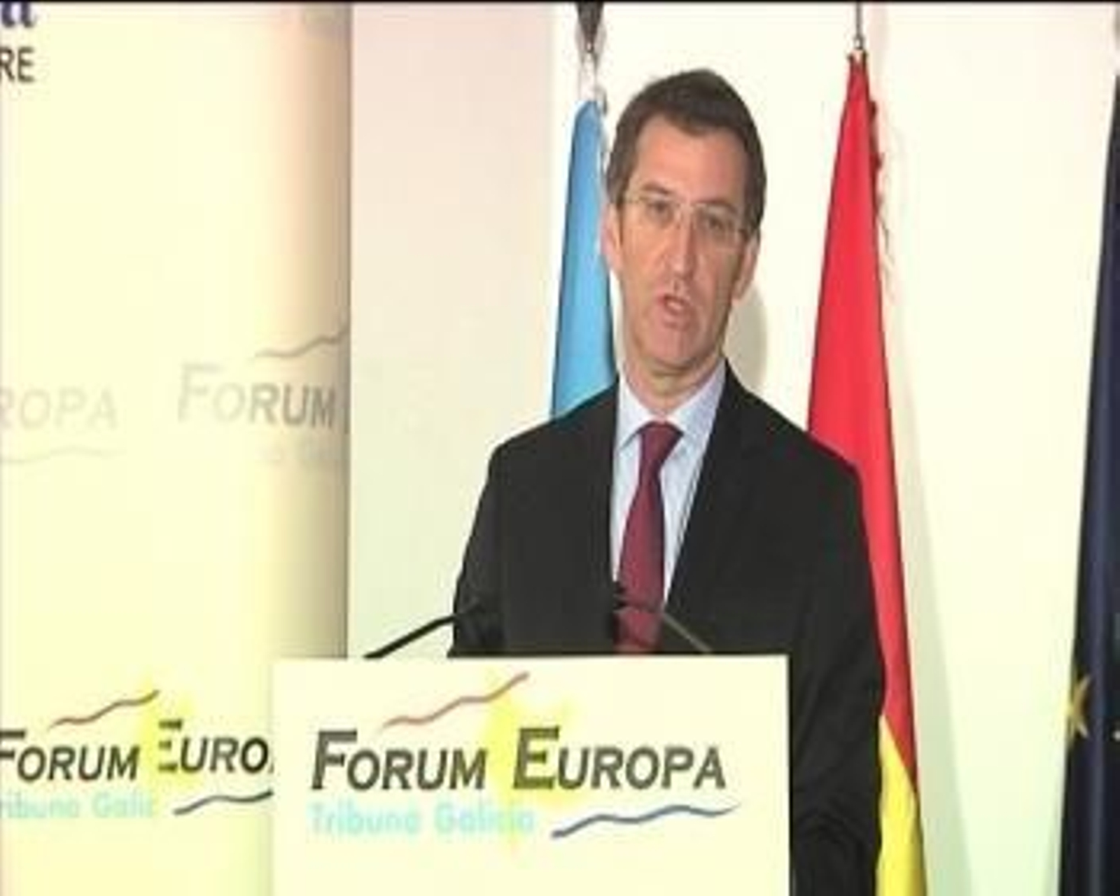 El presidente de la Xunta, Alberto Núñez Feijóo