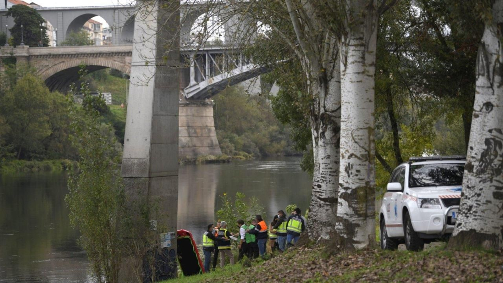 Lugar donde apareció el cuerpo flotando de un hombre de 77 años. // Óscar Pinal