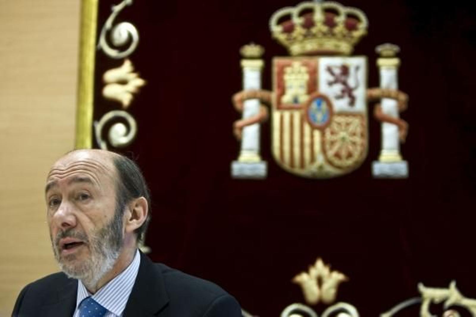 El ministro de Interior, Alfredo Pérez Rubalcaba. (Foto: EFE)