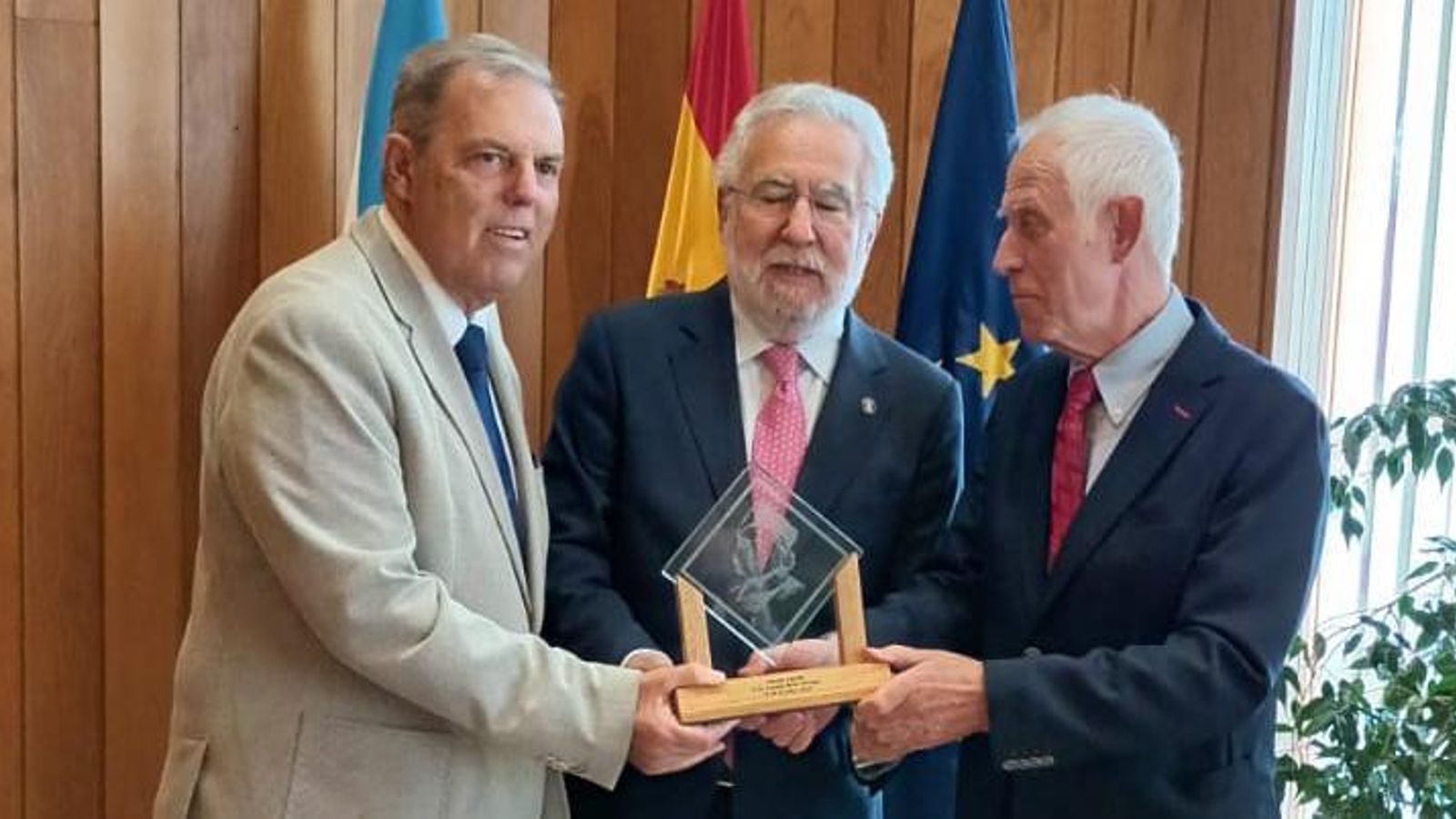 Aurelio Miras Portugal, Miguel Santalices y Jorge Torres Cantalapiedra