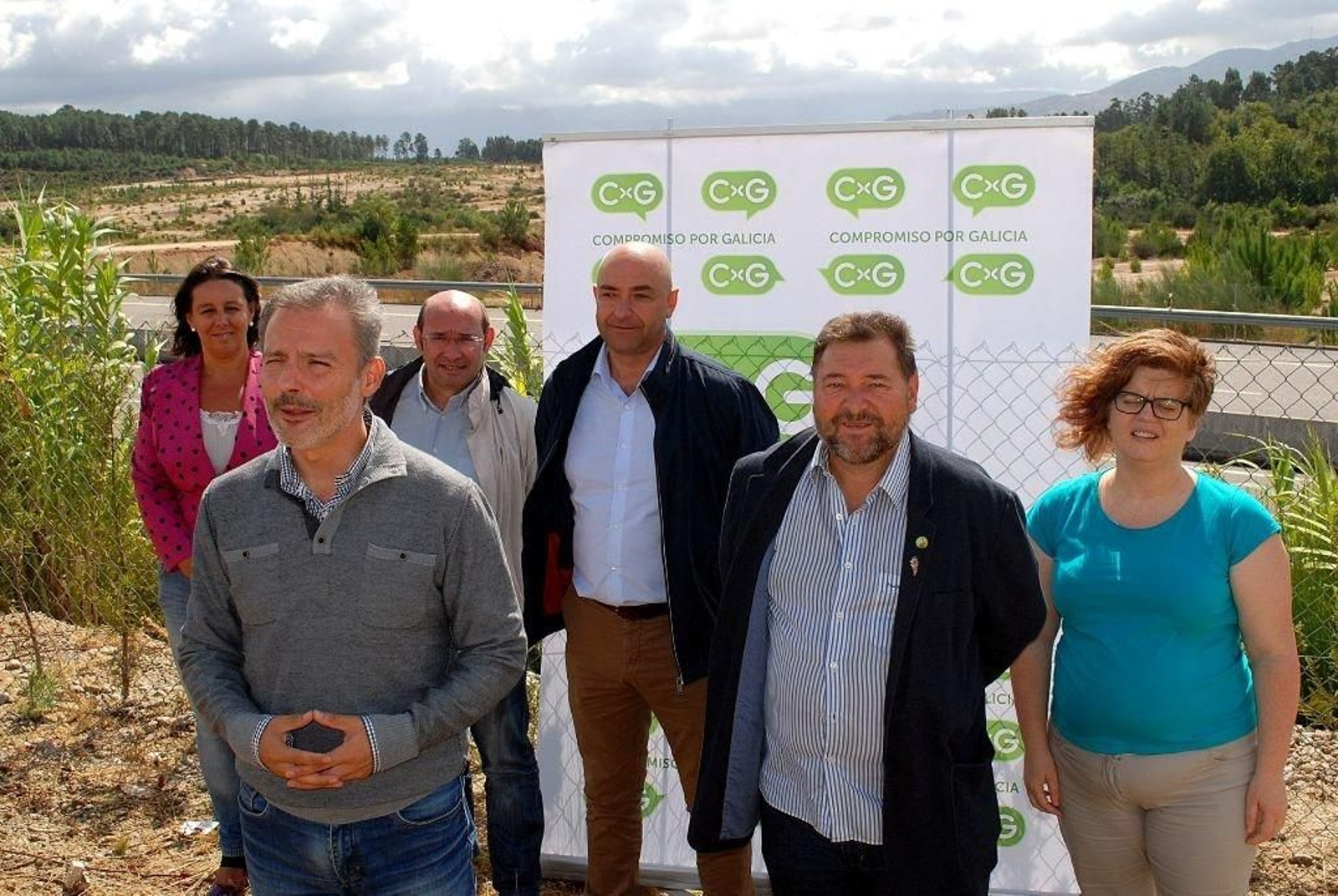 Xoán Bascuas lidera CxG. (Izq.)