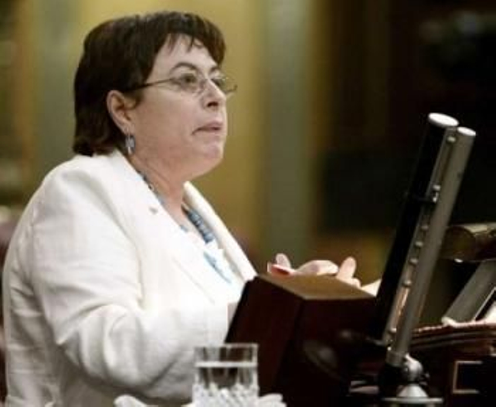 Olaia Fernández Davila, diputada del BNG en el Congreso.
