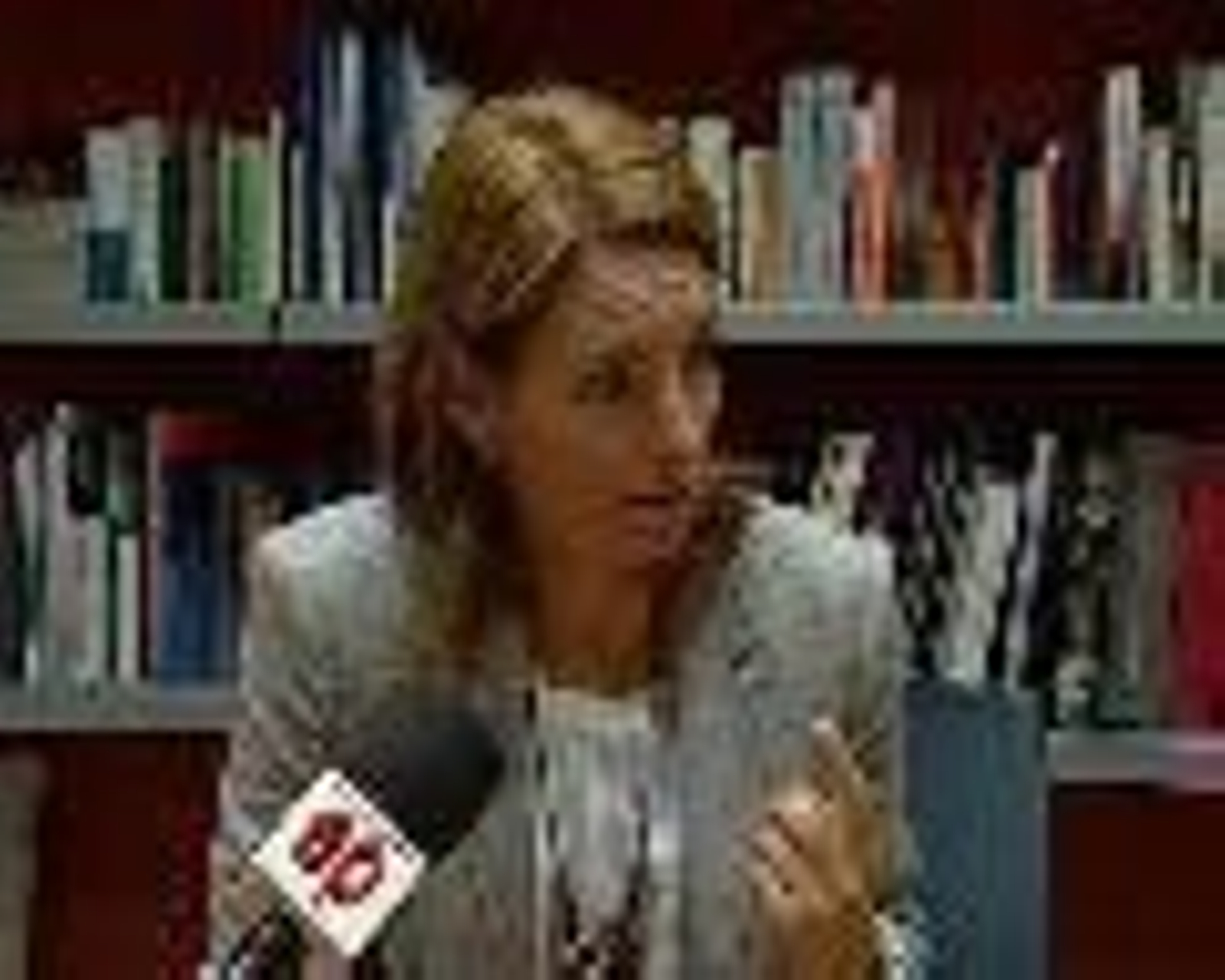 Arantza Quiroga, presidenta del Parlamento vasco.