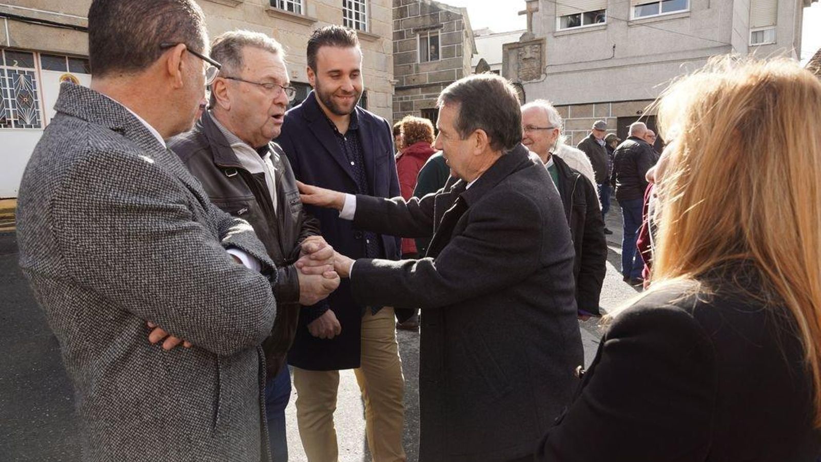 El alcalde Abel Caballero no faltó a la cita de Matamá.