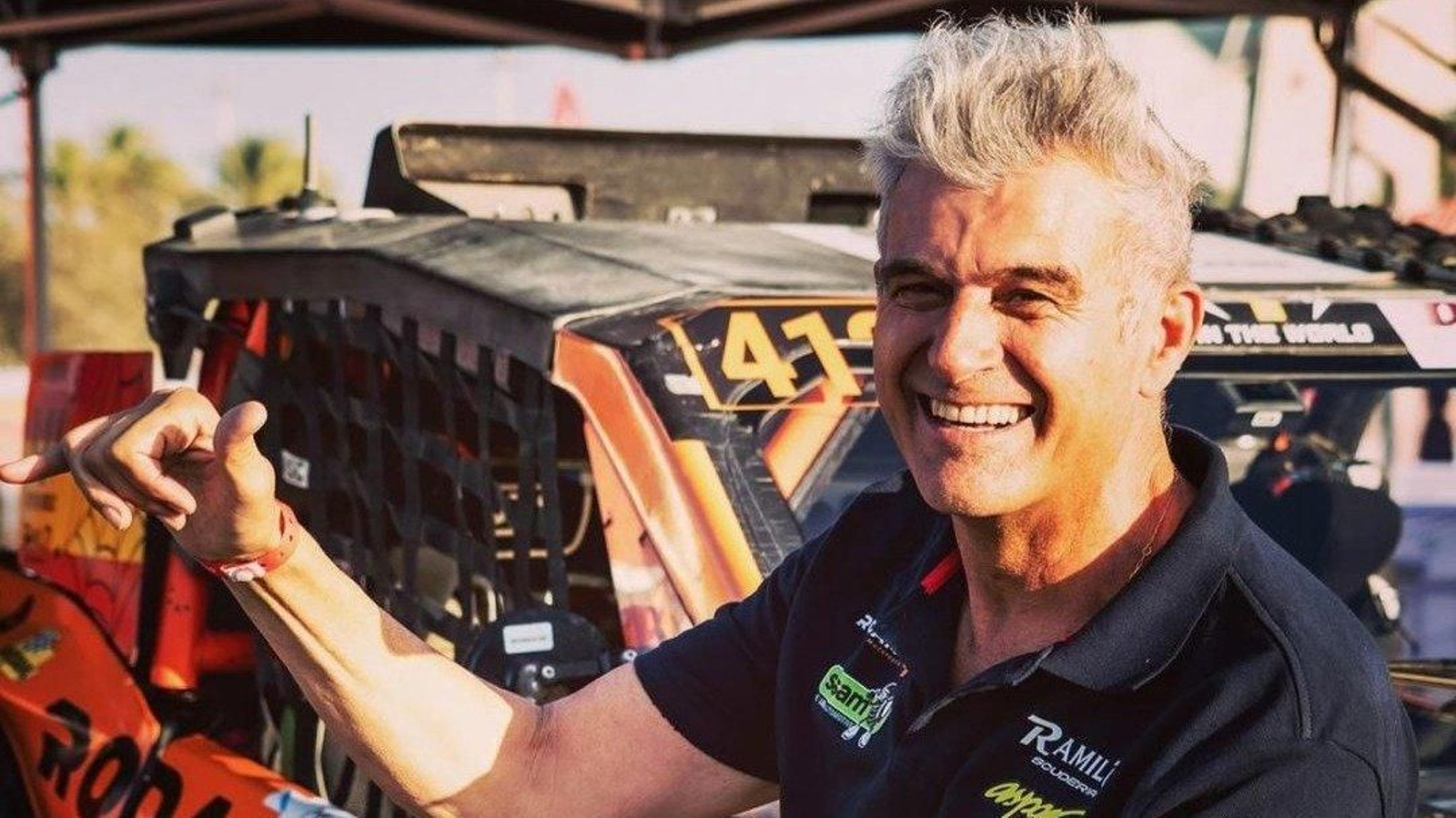Ricardo Ramilo afronta el Dakar con la intención de terminarlo.