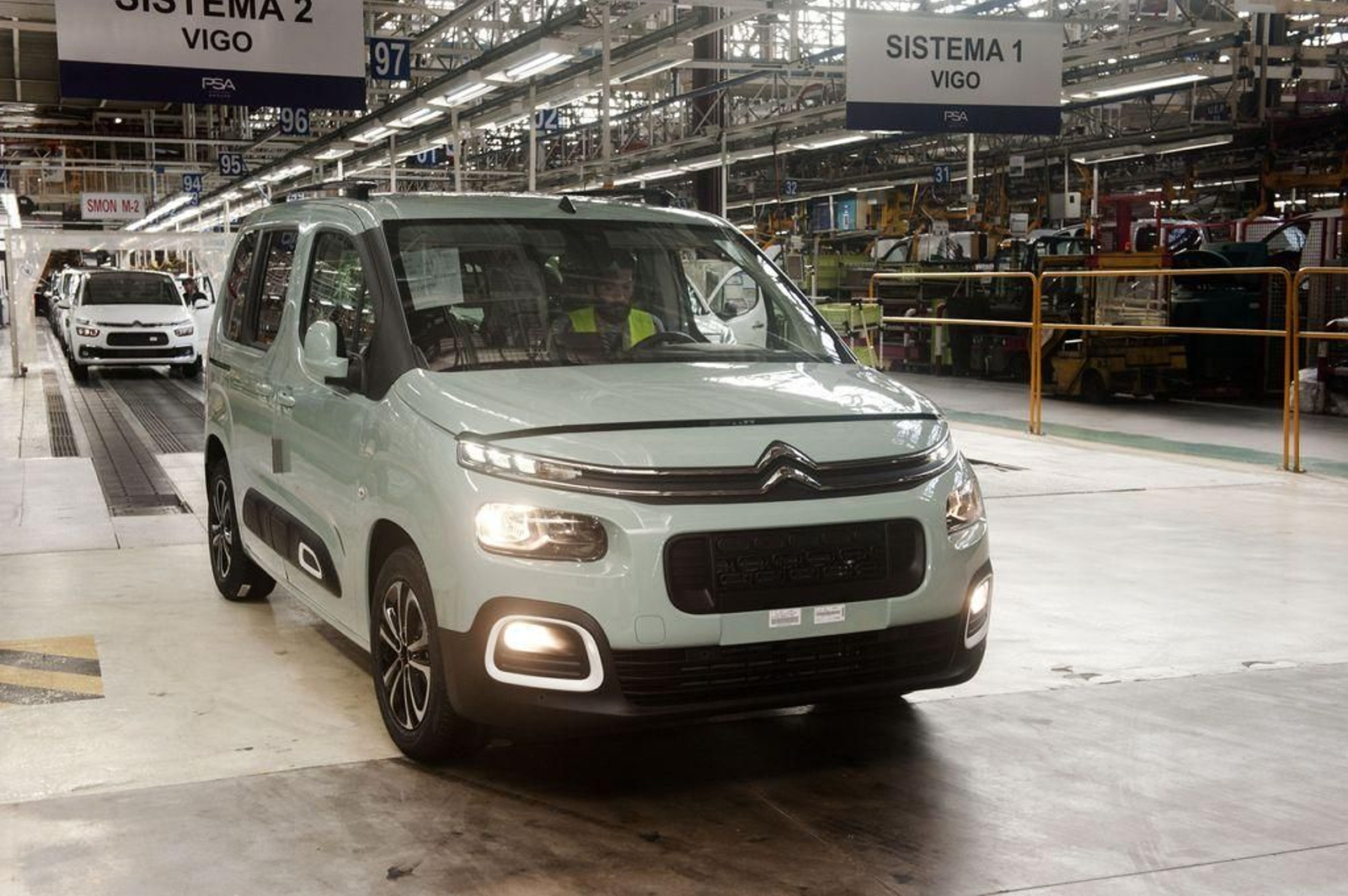 La tercera generación del Citroën Berlingo empezó a fabricarse a finales de 2018.