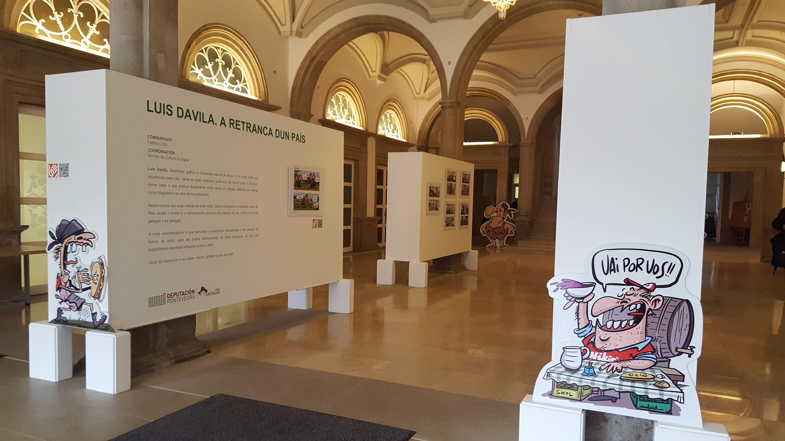 A mostra está composta por 72 viñetas e conta con audioguía/signoguía.