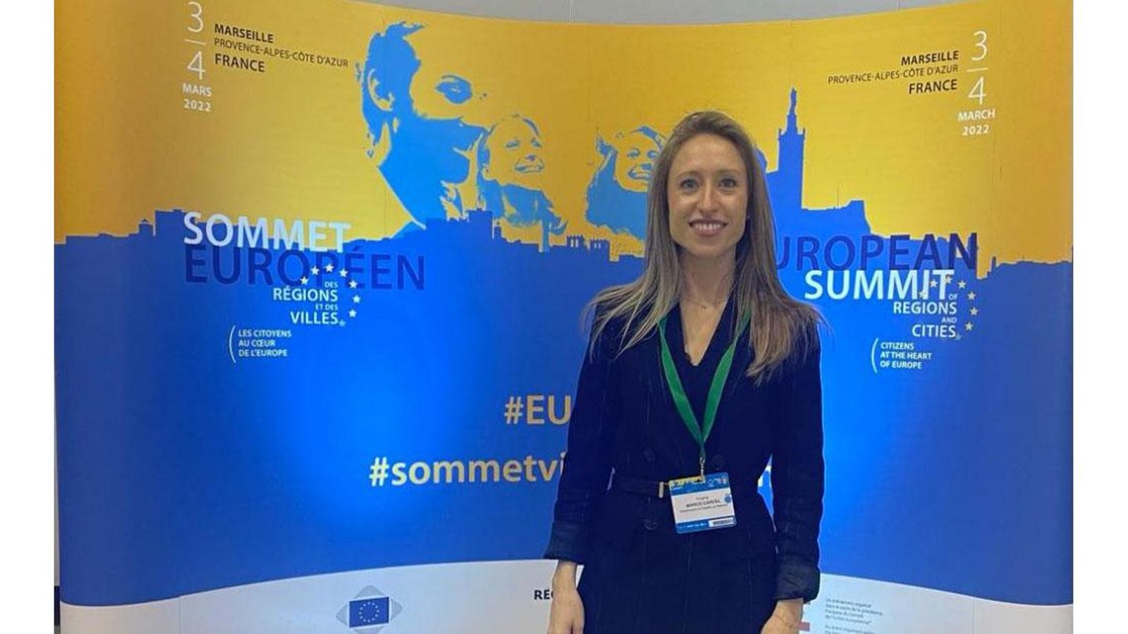 La directora general de Asuntos Europeos de Castilla La Mancha, Virginia Marco