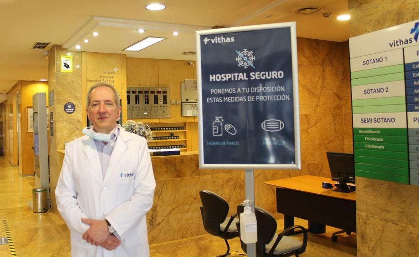 El doctor Miguel González Gallegos.