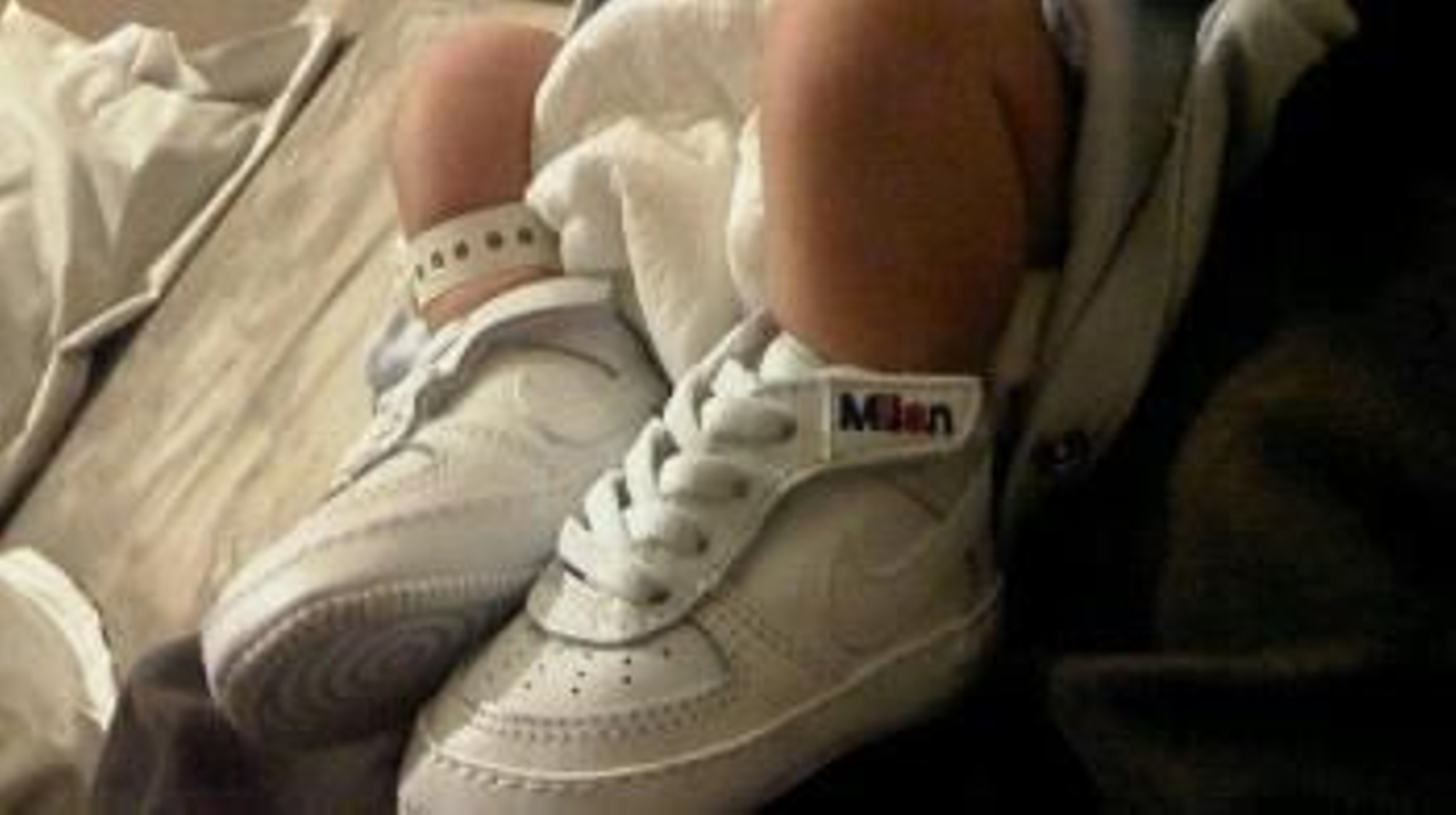 La primera foto de Milan Piqué Mebarak.