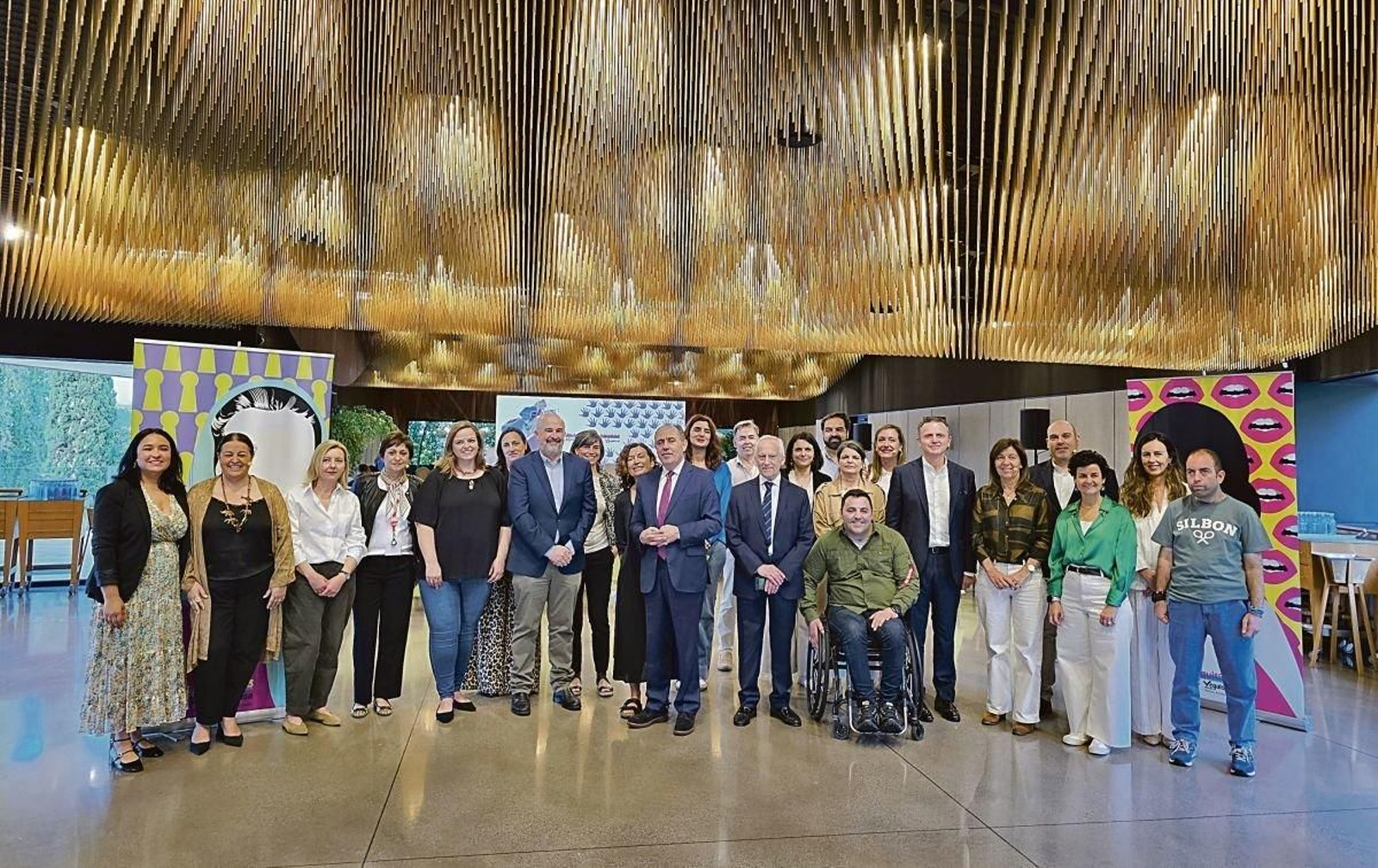 Participantes en la VII Jornada de RSE celebrada ayer en A Coruña.