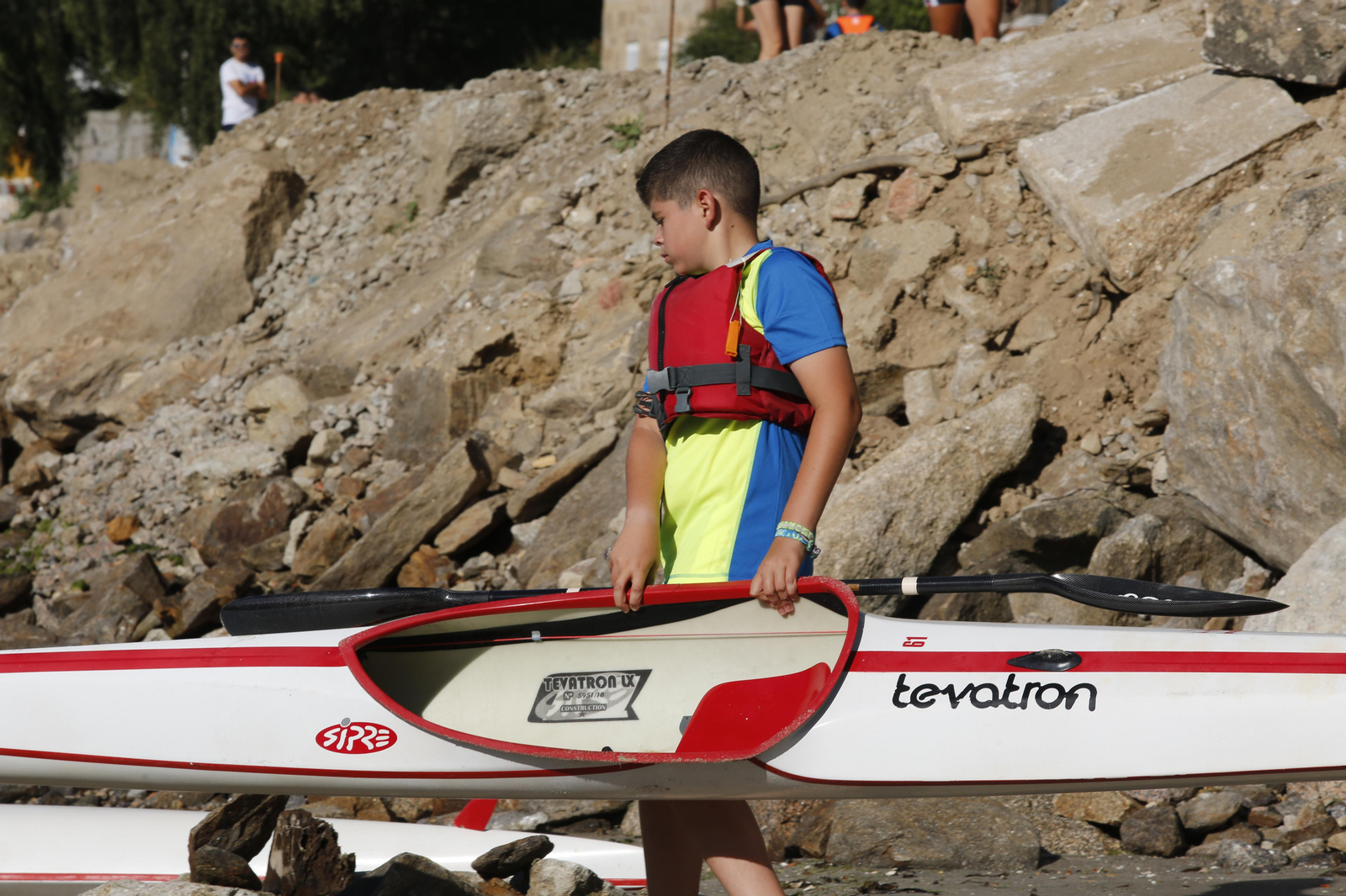 La jornada de entrenamiento especial de la mano de +Deporte Atlántico y el club de piragüismo Kayak Vigo
