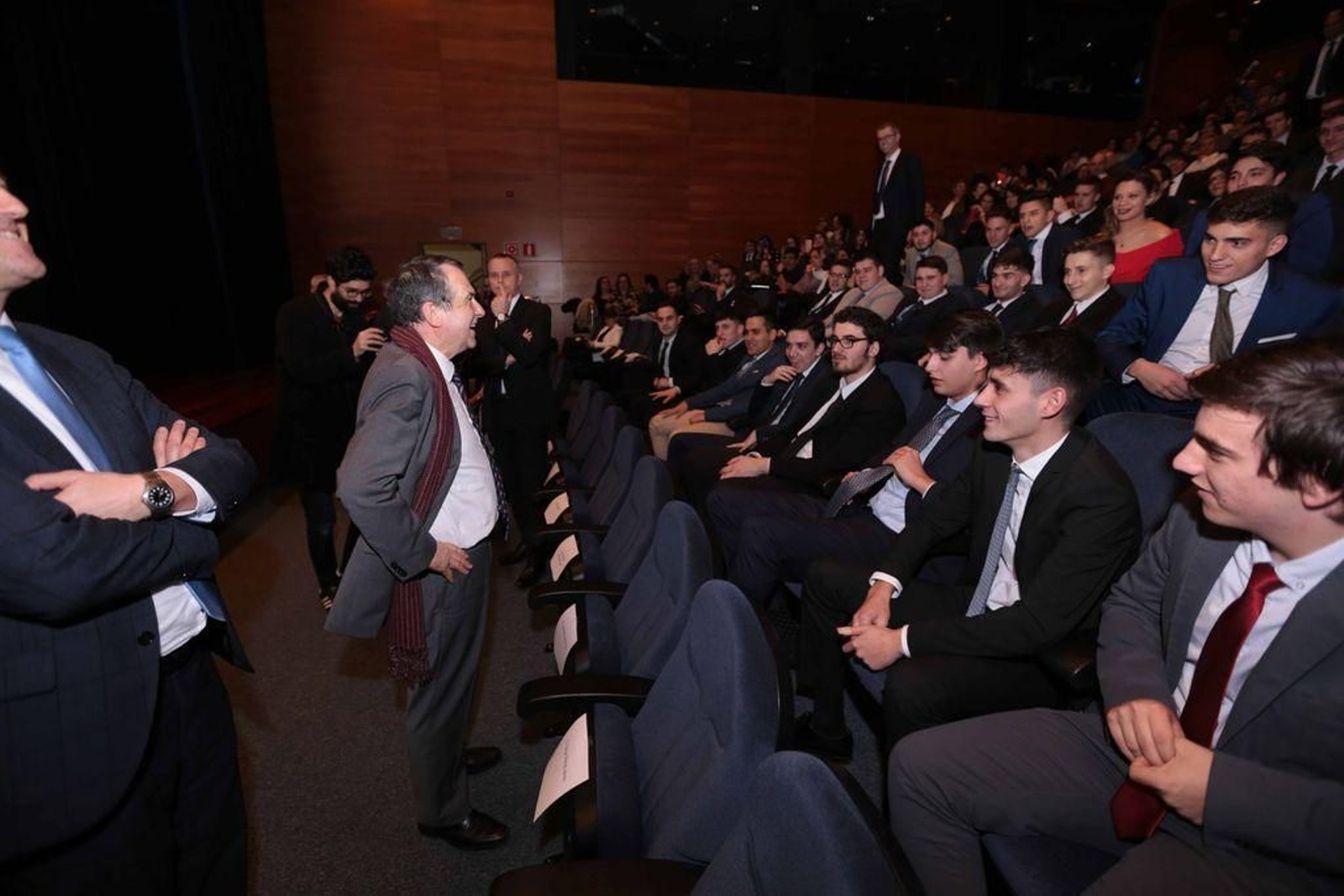 El acto de graduación se celebró ayer por la tarde en la sede de Afundación.