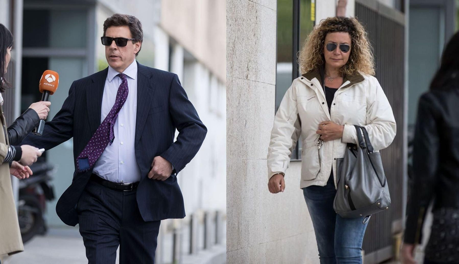 Juan Carlos Quer  y Diana López-Pinel, los padres de Diana Quer  // Alberte