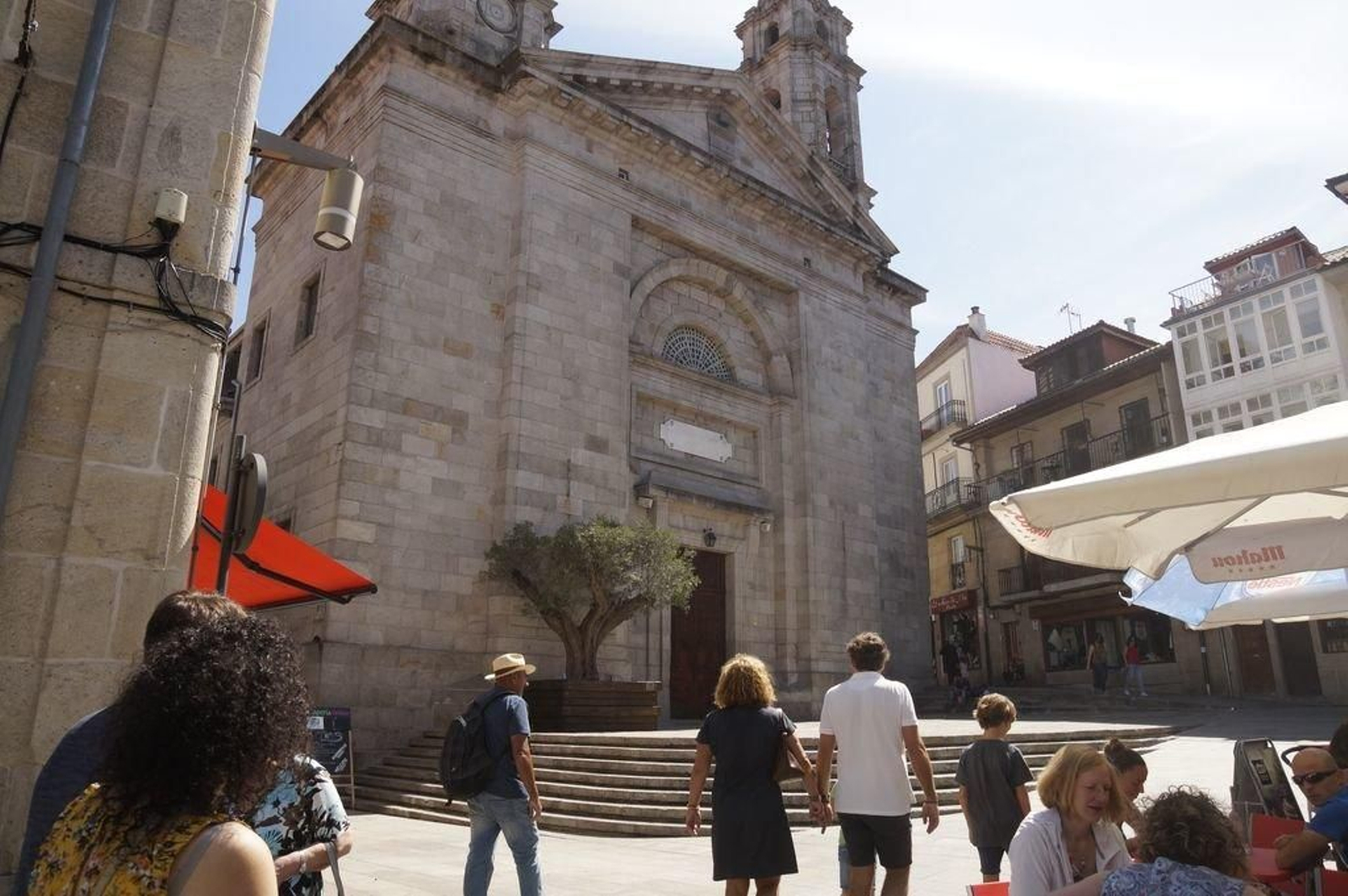 La iglesia de Santa María o Concatedral de Vigo