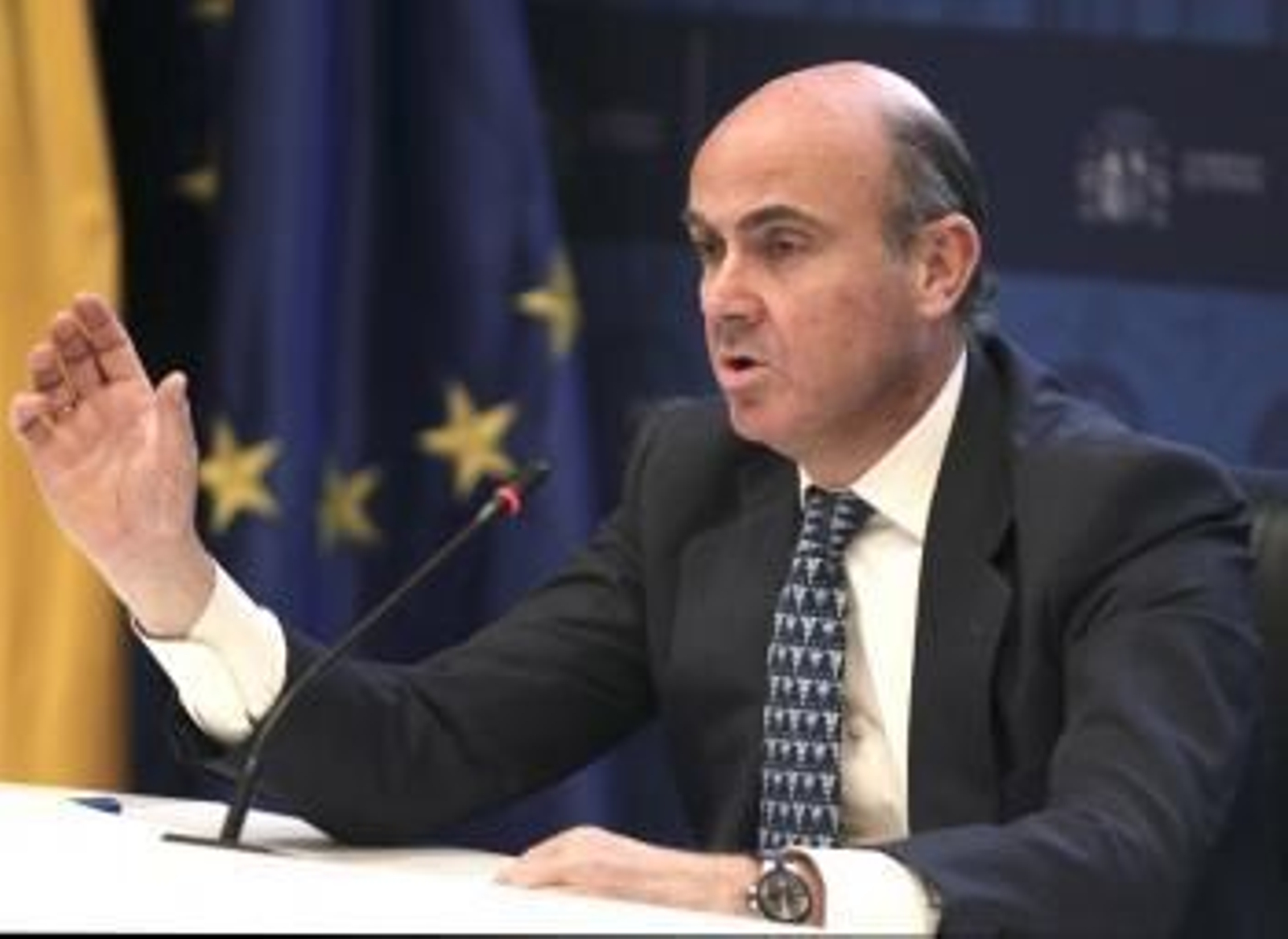 El ministro de Economía, Luis de Guindos (Foto: EFE)