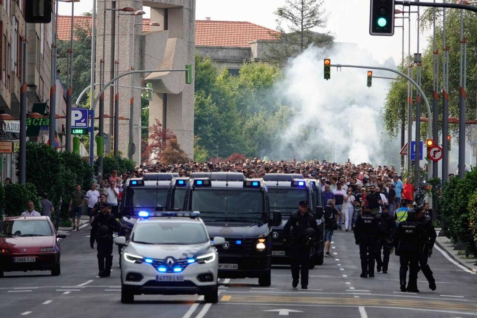 Cuarta jornada de la huelga del metal en Vigo (9)