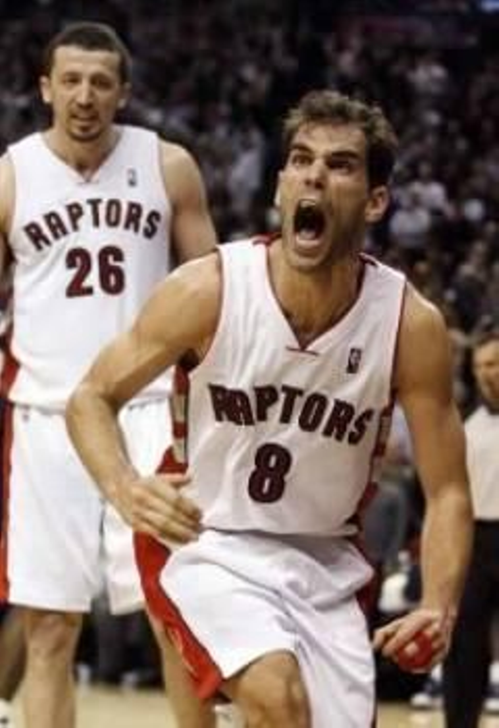 El base extremeño, José Manuel Calderón, durante el partido.