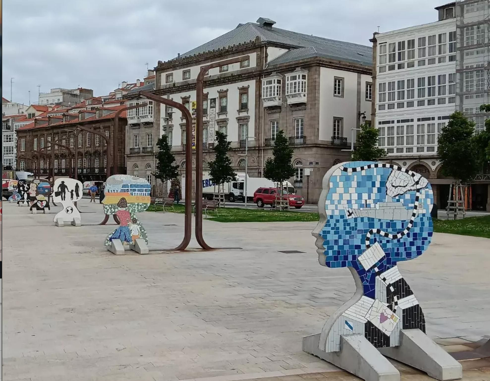 Imagen de la muestra en la Mariña de A Coruña. LAR