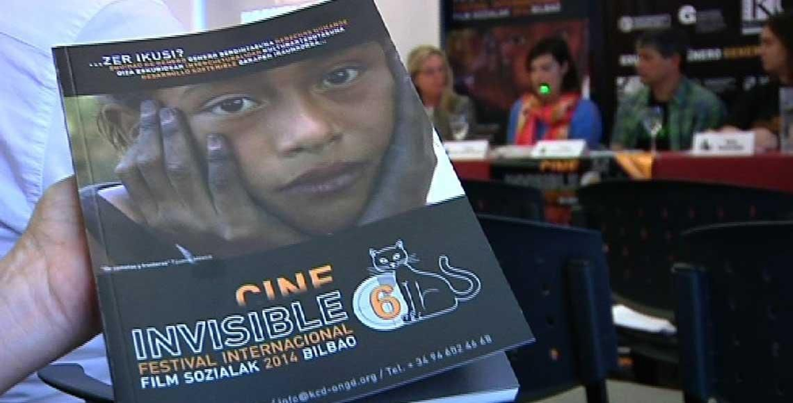 El Festival Internacional de Cine Invisible se desarrolla en Bilbao hasta el 17 de octubre.