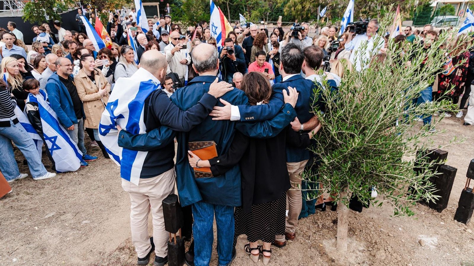 Acto conmemorativo del 7 de octubre en Alcobendas