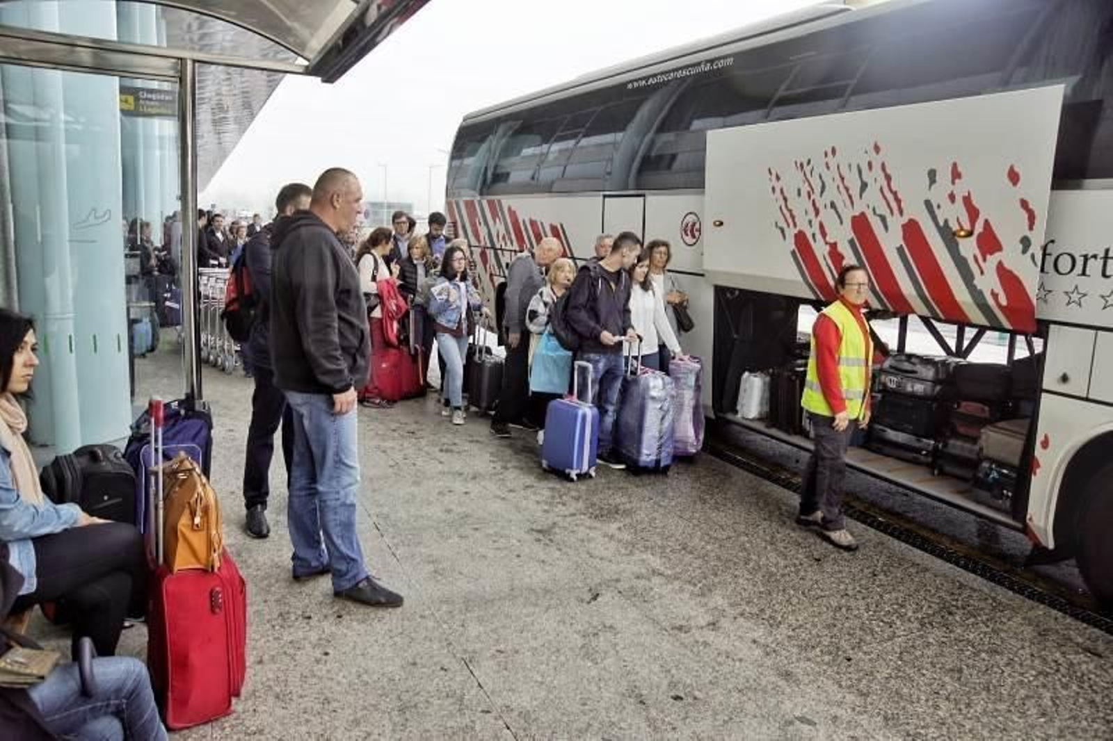 Peinador esta mañana // Vicente Alonso